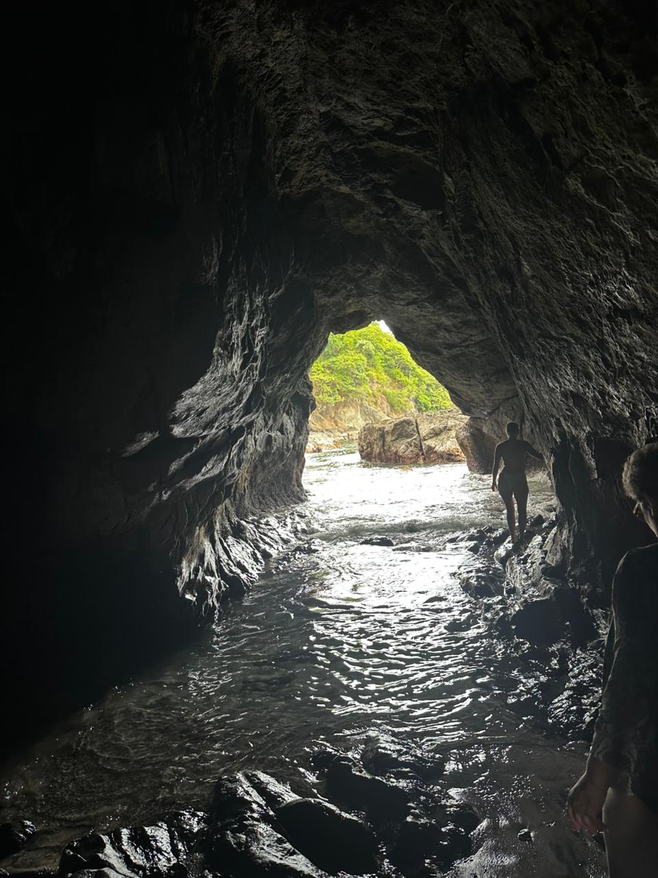 Hidden cave adventure